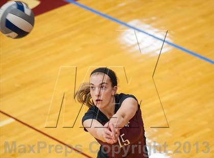 Thumbnail 1 in East Lyme vs Frontier Regional (2013 Volleyhall Classic) photogallery.