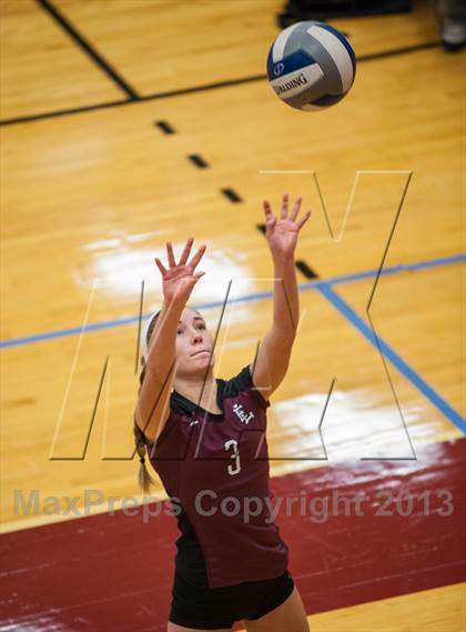 Thumbnail 1 in East Lyme vs Frontier Regional (2013 Volleyhall Classic) photogallery.