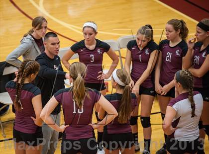 Thumbnail 1 in East Lyme vs Frontier Regional (2013 Volleyhall Classic) photogallery.