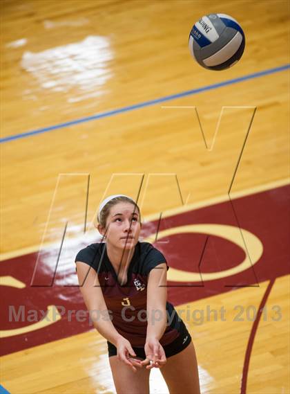 Thumbnail 1 in East Lyme vs Frontier Regional (2013 Volleyhall Classic) photogallery.