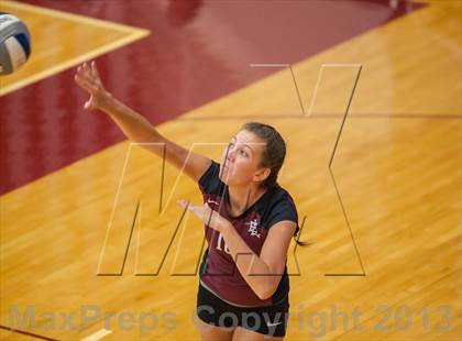 Thumbnail 1 in East Lyme vs Frontier Regional (2013 Volleyhall Classic) photogallery.