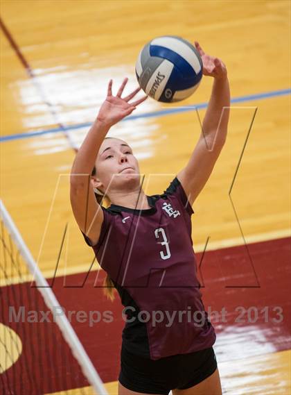 Thumbnail 1 in East Lyme vs Frontier Regional (2013 Volleyhall Classic) photogallery.