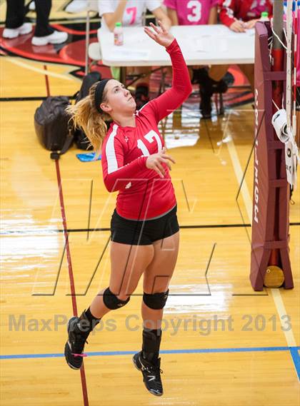 Thumbnail 1 in East Lyme vs Frontier Regional (2013 Volleyhall Classic) photogallery.
