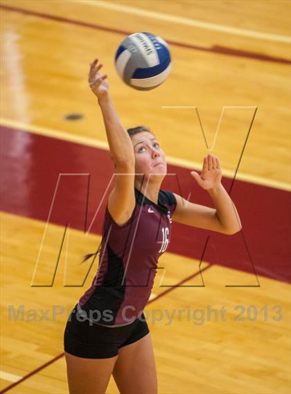 Thumbnail 1 in East Lyme vs Frontier Regional (2013 Volleyhall Classic) photogallery.