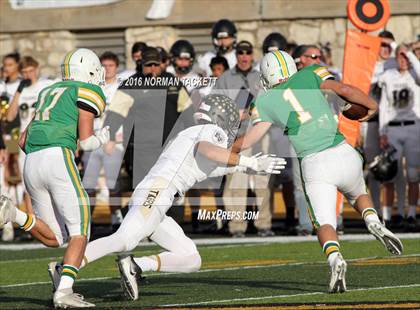 Thumbnail 2 in Blue Valley vs. Derby (KSHSAA 6A Final) photogallery.