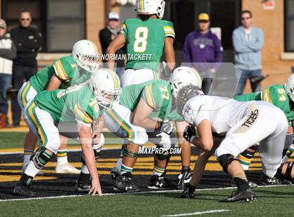 Thumbnail 1 in Blue Valley vs. Derby (KSHSAA 6A Final) photogallery.
