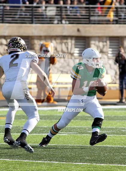 Thumbnail 1 in Blue Valley vs. Derby (KSHSAA 6A Final) photogallery.