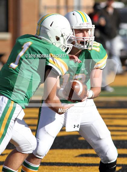Thumbnail 1 in Blue Valley vs. Derby (KSHSAA 6A Final) photogallery.