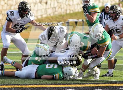 Thumbnail 1 in Blue Valley vs. Derby (KSHSAA 6A Final) photogallery.
