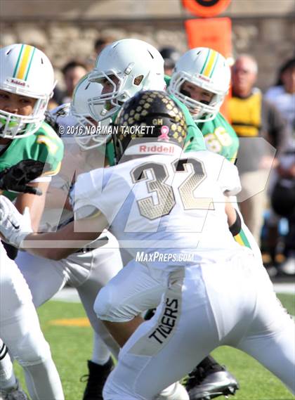 Thumbnail 2 in Blue Valley vs. Derby (KSHSAA 6A Final) photogallery.