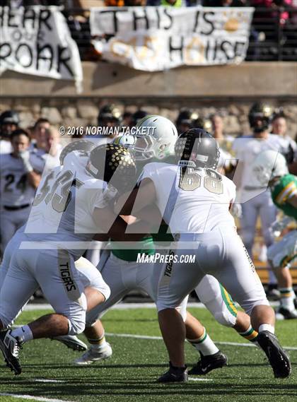 Thumbnail 1 in Blue Valley vs. Derby (KSHSAA 6A Final) photogallery.