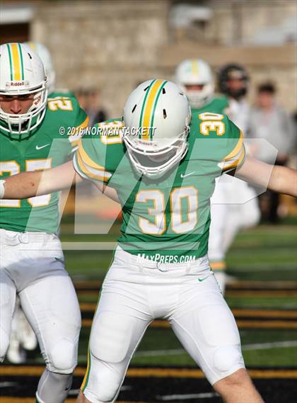 Thumbnail 1 in Blue Valley vs. Derby (KSHSAA 6A Final) photogallery.