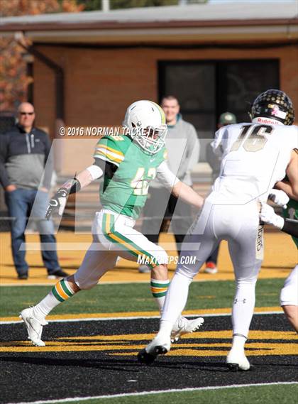 Thumbnail 1 in Blue Valley vs. Derby (KSHSAA 6A Final) photogallery.