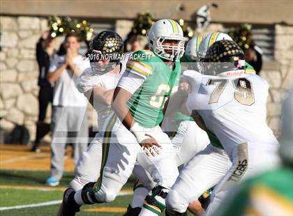 Thumbnail 1 in Blue Valley vs. Derby (KSHSAA 6A Final) photogallery.