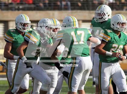 Thumbnail 3 in Blue Valley vs. Derby (KSHSAA 6A Final) photogallery.
