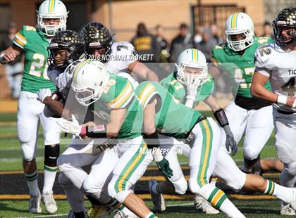 Thumbnail 1 in Blue Valley vs. Derby (KSHSAA 6A Final) photogallery.
