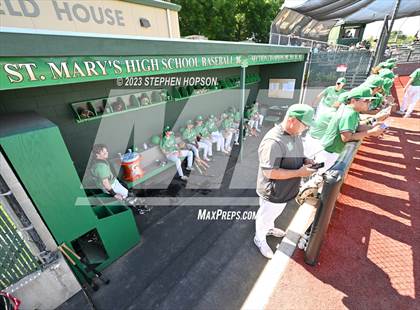 Thumbnail 3 in Whitney vs. St. Mary's (CIF SJS D1 Playoff Round 1 Game 2) photogallery.
