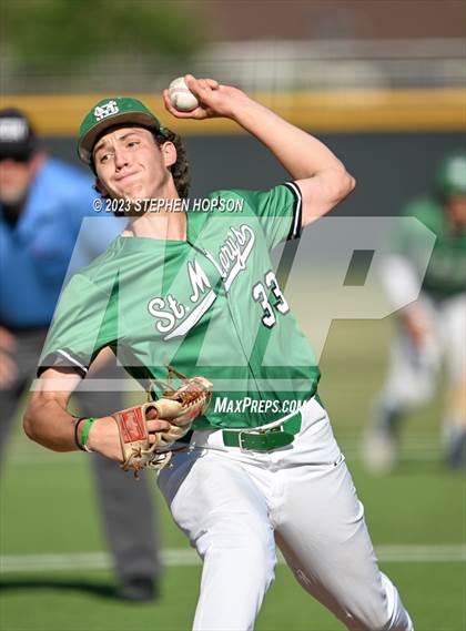 Thumbnail 2 in Whitney vs. St. Mary's (CIF SJS D1 Playoff Round 1 Game 2) photogallery.