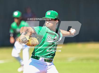 Thumbnail 3 in Whitney vs. St. Mary's (CIF SJS D1 Playoff Round 1 Game 2) photogallery.