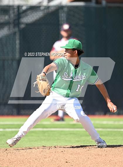 Thumbnail 3 in Whitney vs. St. Mary's (CIF SJS D1 Playoff Round 1 Game 2) photogallery.