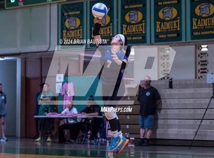 Thumbnail 2 in Hawaii Prep vs. Damien (HHSAA D2 Quarterfinals) photogallery.