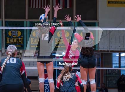 Thumbnail 1 in Hawaii Prep vs. Damien (HHSAA D2 Quarterfinals) photogallery.