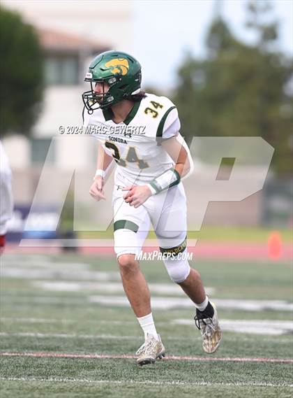 Thumbnail 3 in Sonora @ St. Pius X-St. Matthias Academy (CIF Division 4-A Final) photogallery.
