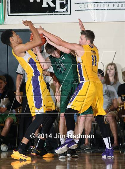 Thumbnail 1 in Montverde Academy vs. Trinity (City of Palms Classic) photogallery.