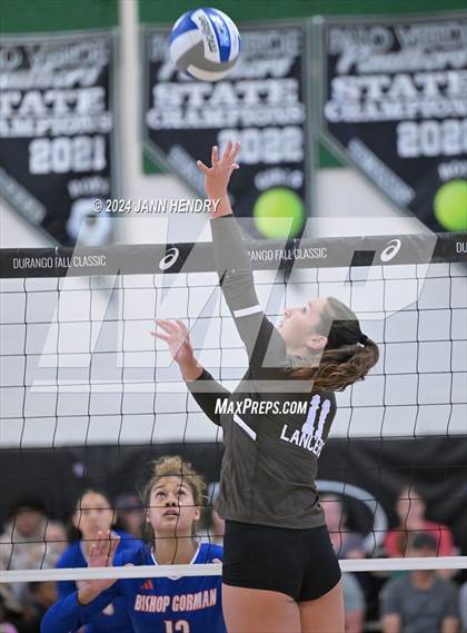 Thumbnail 1 in Bishop Gorman vs. Saint Francis (Durango Fall Classic) photogallery.