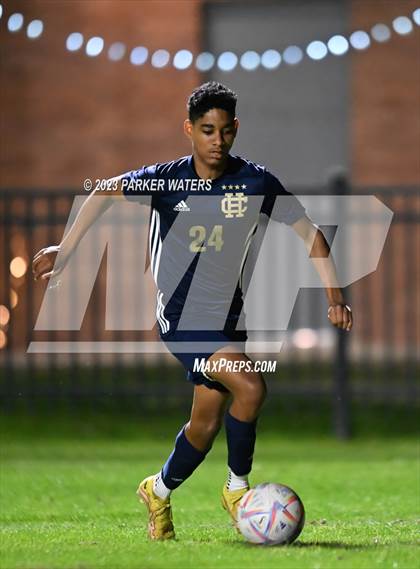 Thumbnail 2 in Teurlings Catholic @ Holy Cross (Div. II Regional Playoff) photogallery.