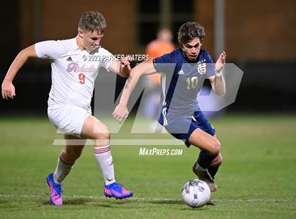 Thumbnail 2 in Teurlings Catholic @ Holy Cross (Div. II Regional Playoff) photogallery.