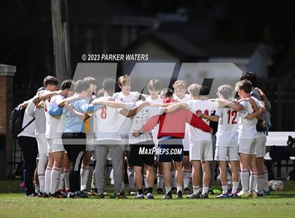 Thumbnail 1 in Teurlings Catholic @ Holy Cross (Div. II Regional Playoff) photogallery.