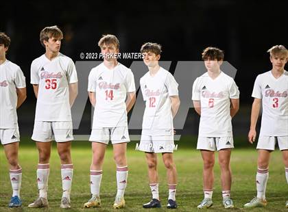 Thumbnail 1 in Teurlings Catholic @ Holy Cross (Div. II Regional Playoff) photogallery.