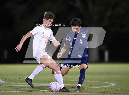 Thumbnail 1 in Teurlings Catholic @ Holy Cross (Div. II Regional Playoff) photogallery.