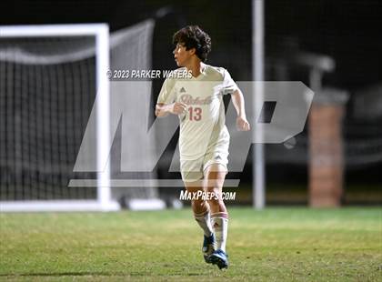 Thumbnail 1 in Teurlings Catholic @ Holy Cross (Div. II Regional Playoff) photogallery.