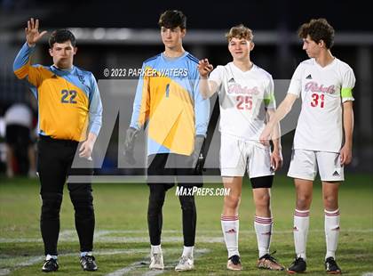 Thumbnail 3 in Teurlings Catholic @ Holy Cross (Div. II Regional Playoff) photogallery.
