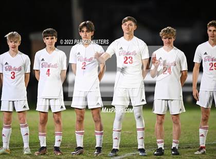 Thumbnail 2 in Teurlings Catholic @ Holy Cross (Div. II Regional Playoff) photogallery.