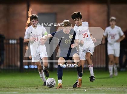 Thumbnail 2 in Teurlings Catholic @ Holy Cross (Div. II Regional Playoff) photogallery.
