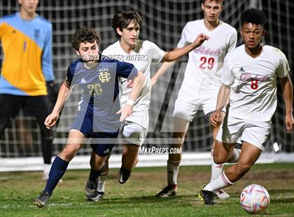 Thumbnail 1 in Teurlings Catholic @ Holy Cross (Div. II Regional Playoff) photogallery.