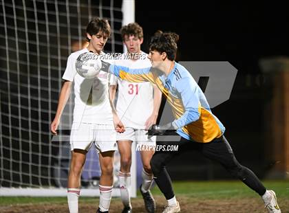 Thumbnail 1 in Teurlings Catholic @ Holy Cross (Div. II Regional Playoff) photogallery.