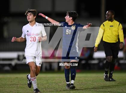 Thumbnail 1 in Teurlings Catholic @ Holy Cross (Div. II Regional Playoff) photogallery.