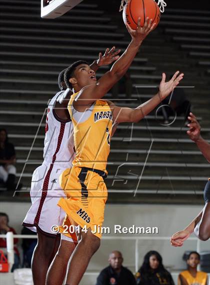 Thumbnail 2 in Fort Bend Marshall vs. Westfield (McDonald's Texas Invitational) photogallery.