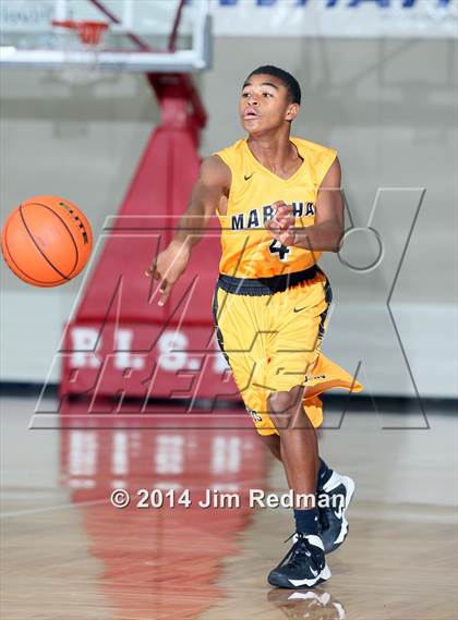 Thumbnail 3 in Fort Bend Marshall vs. Westfield (McDonald's Texas Invitational) photogallery.