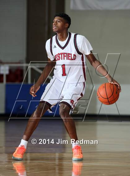 Thumbnail 2 in Fort Bend Marshall vs. Westfield (McDonald's Texas Invitational) photogallery.
