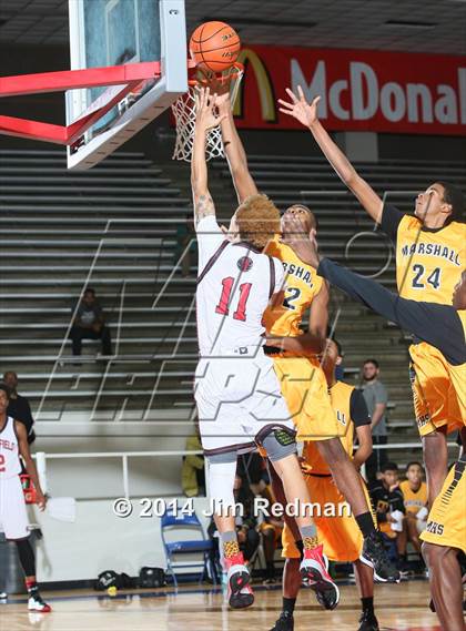 Thumbnail 1 in Fort Bend Marshall vs. Westfield (McDonald's Texas Invitational) photogallery.