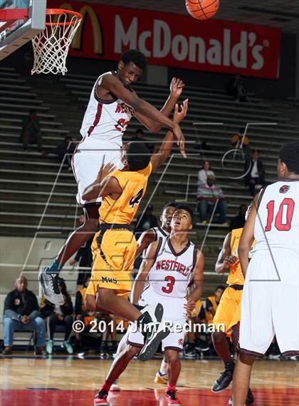Thumbnail 1 in Fort Bend Marshall vs. Westfield (McDonald's Texas Invitational) photogallery.