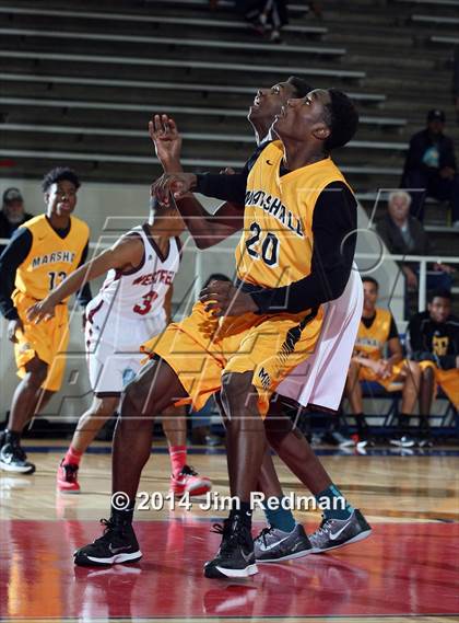 Thumbnail 3 in Fort Bend Marshall vs. Westfield (McDonald's Texas Invitational) photogallery.