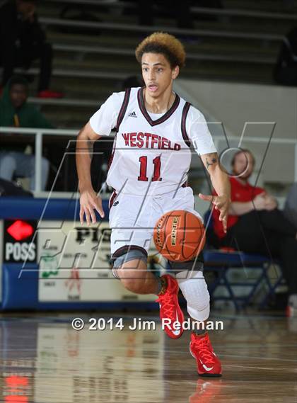 Thumbnail 2 in Fort Bend Marshall vs. Westfield (McDonald's Texas Invitational) photogallery.