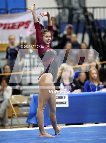 Thumbnail 2 in CHSAA 5A Prelims (Floor) photogallery.