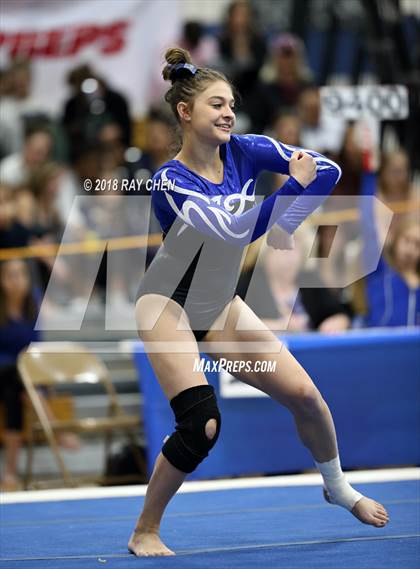 Thumbnail 2 in CHSAA 5A Prelims (Floor) photogallery.